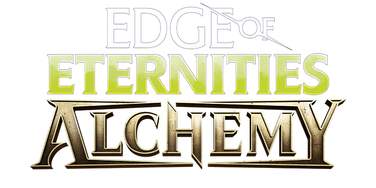 Edge of Eternities Alchemy set logo